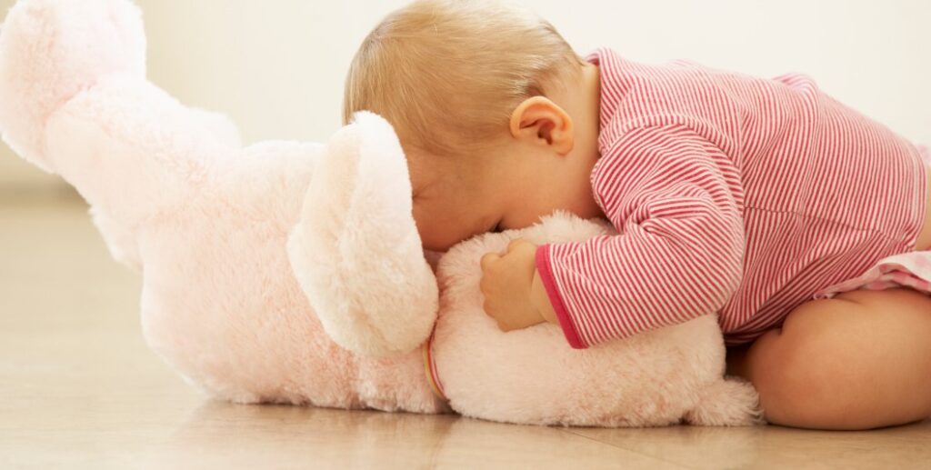 When Can Baby Sleep With Lovey